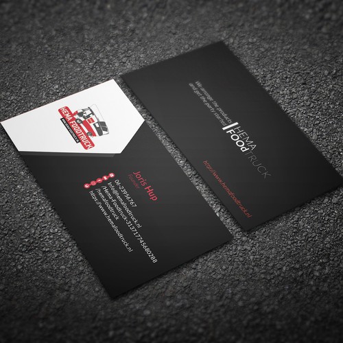 Hema Food Truck - Business Card Design