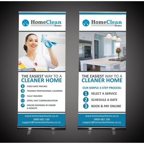 The Home Cleaning Banners