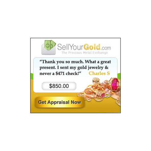 banner ad for SellYourGold.com