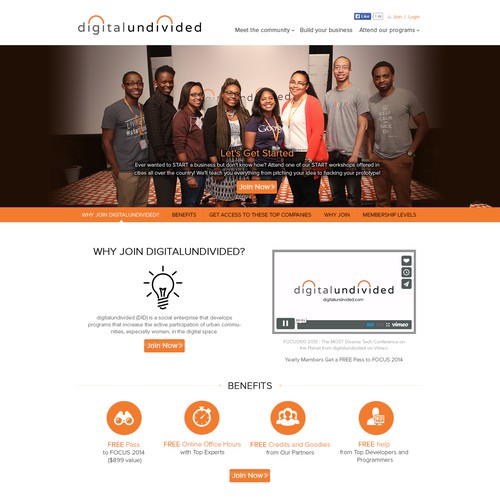 Simple Landing Page Design