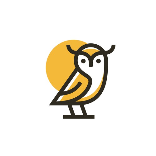 Modern Owl Logo Design