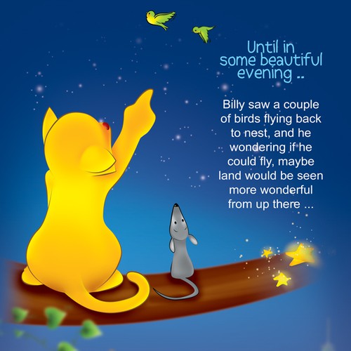 Illustrated book for kids