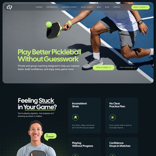 Pickleball coach
