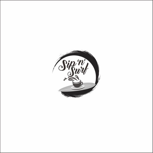 Sip N Surp coffee logo