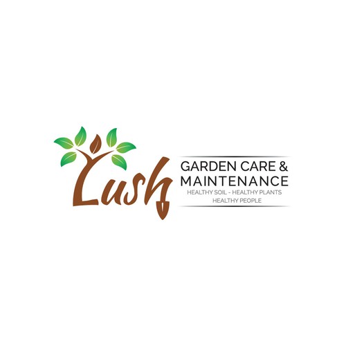 Logo concept for GARDEN CARE & MAINTENANCE
