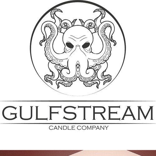 revamp an existing candle company logo for GulfStream Candle Co.
