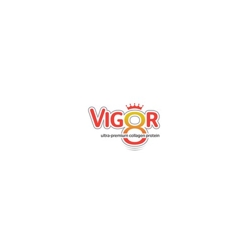 Vigor8 logo for collagen protein powder