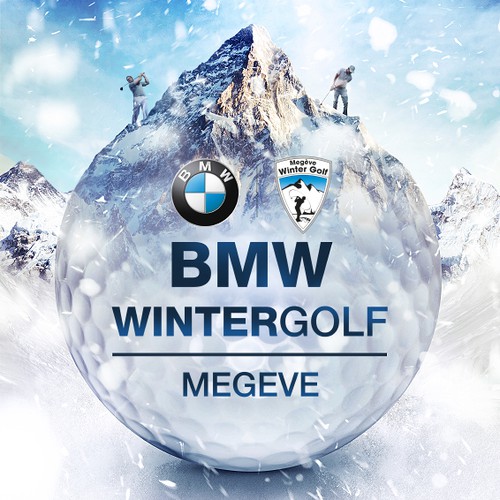BMW Wintergolf advertising