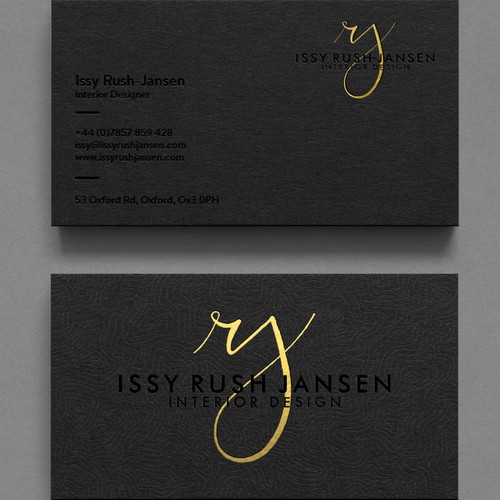 Letterpressed Business Card