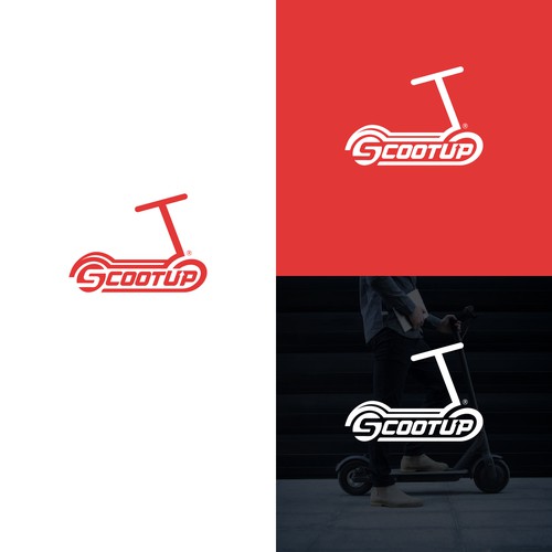 Logo typography for Scooter Up