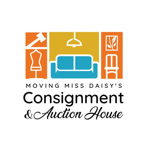 Luxury Logo for furniture antiques collectibles