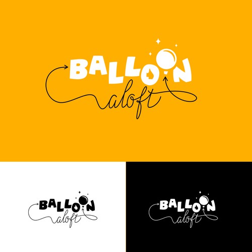 Logo proposal for hot air baloon brand in Queensland, Australia.