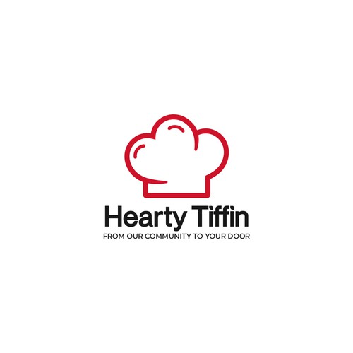 Logo design for Hearty Tiffin