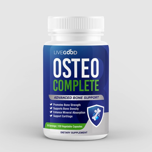 Label Design for LiveGood Supplement