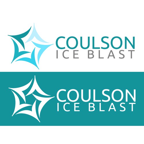 Logo design for Coulson Ice Blast
