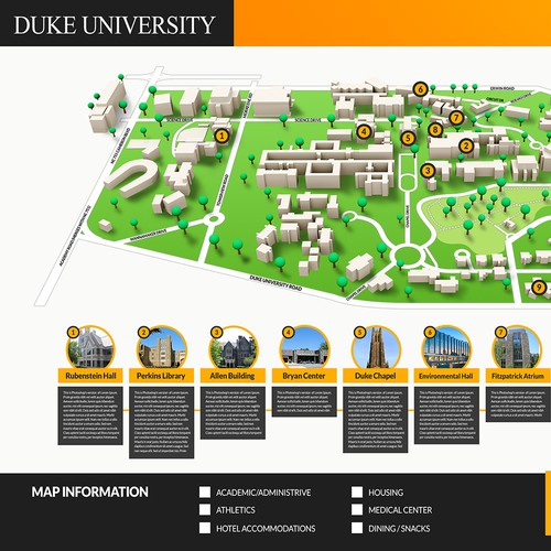 University Map Infographic