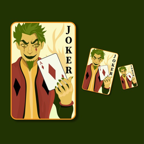 Playing card concept