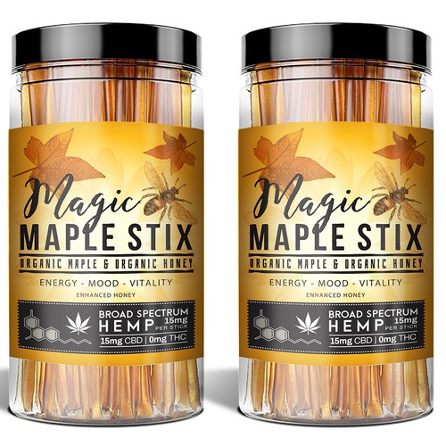 Design for hemp infused honey