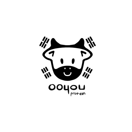 OOYOU korean logo cow