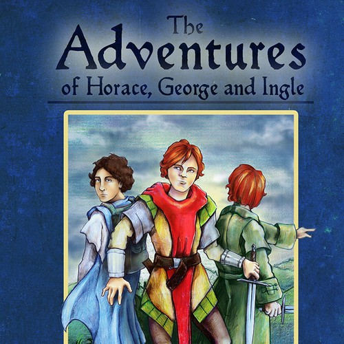 Create a best selling cover for a great new children's adventure novel