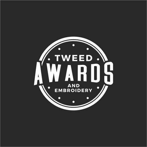tweed awards and embroidery