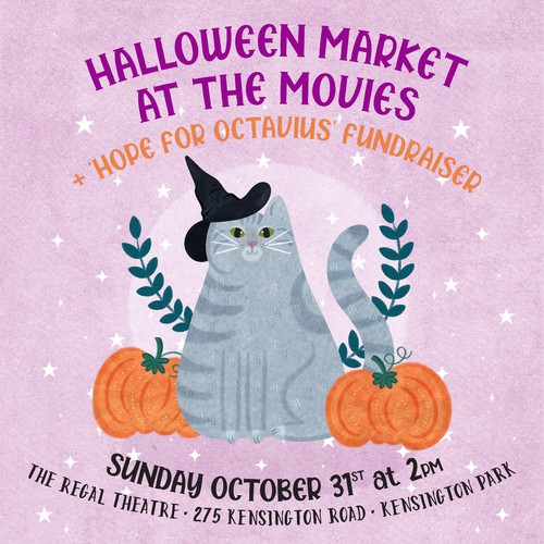 Halloween Market Poster