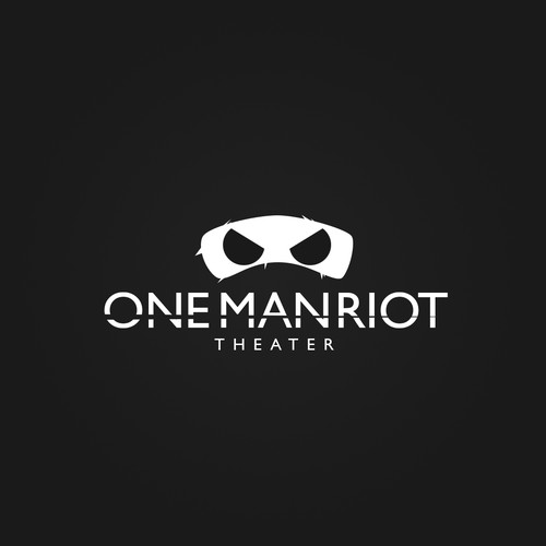 logo concept for one man riot