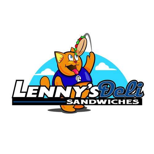 Mascot for a sandwich shop