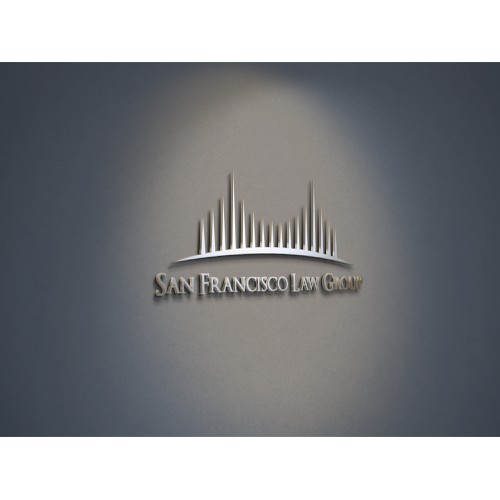 Create an elegant, sophisticated logo for San Francisco Law Group