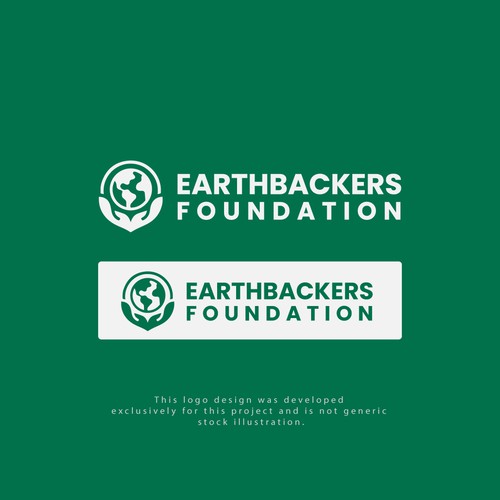 Logo design for EARTHBACKERS FOUNDATION