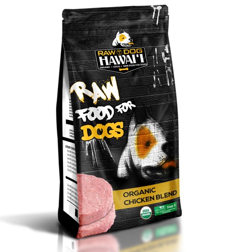 Game Changer Frozen Organic, Raw Dog food needs a kickass packaging design -- Are you up to it?