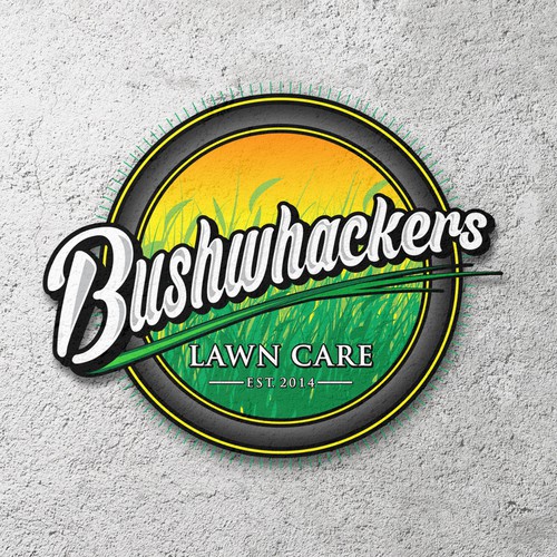 Create a killer logo for an up and coming lawn care company