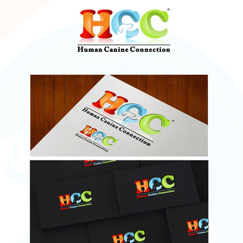 Human Canine Connection Corp. (or HCC) needs a new logo