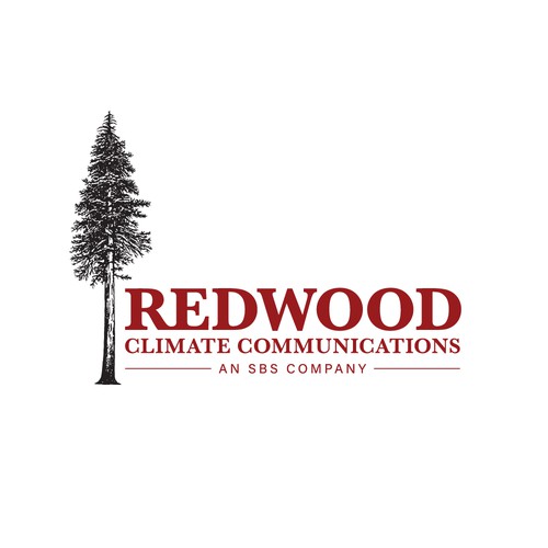 Simple, elegant, nature-based logo for climate tech communications consulting company