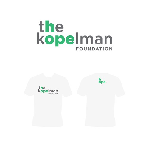 Logo concept for The Kopelman Foundation