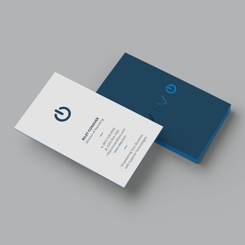 Unique business card for "Vivo"