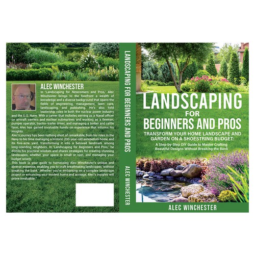 A book cover that GRABS the attention of a DIY landscaper