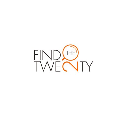 Create a capturing logo for Find The Twenty