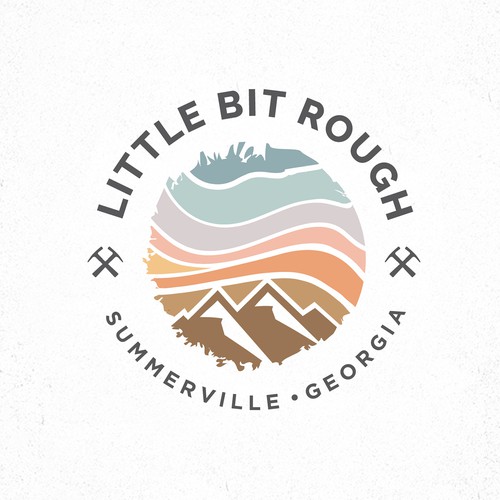 Little Bit Rough logo design