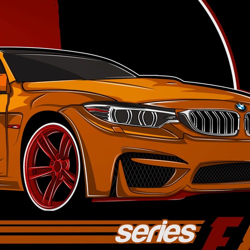 T shirt concept for BMW F80 series