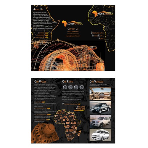 Leaflet for AutoAfrica