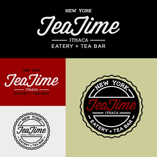 Logo concept for tea bar