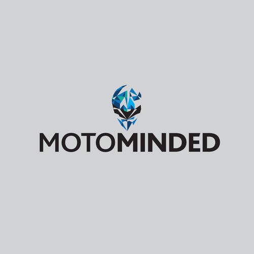 Logo foor MotoMinded, 3D printers for motorbike parts