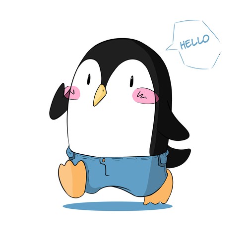 mascot pinguin