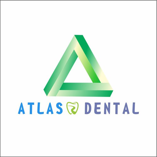 Atlas Dental Logo Design