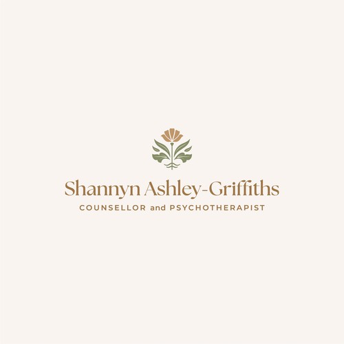 Elegant & Gentle Logo Design For Counsellor & Psychotherapist