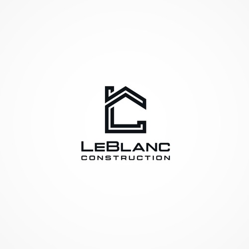 Logo for LeBlanc Construction