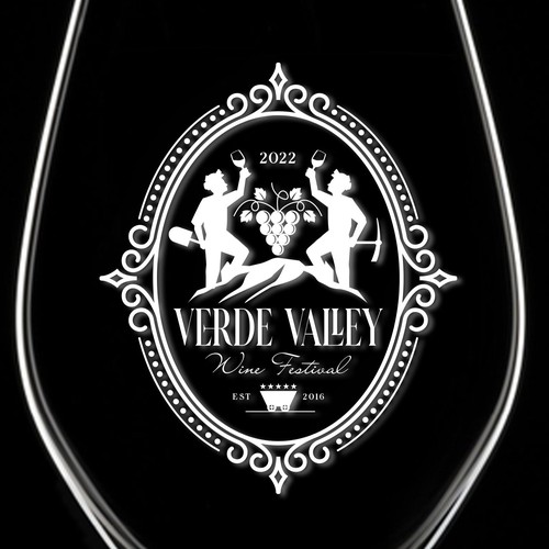 Wine festival logo