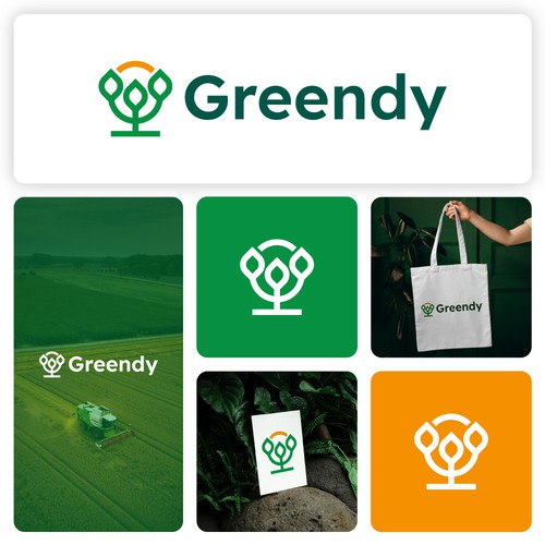 Greendy — Logo Design For Farm Company