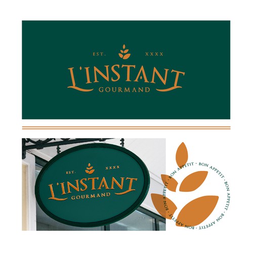 L'INSTANT GOURMAND Logo